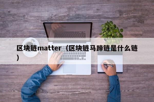 区块链matter（区块链马蹄链是什么链）