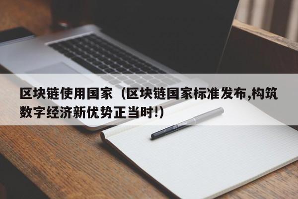 区块链使用国家（区块链国家标准发布,构筑数字经济新优势正当时!）