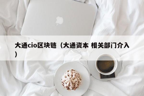 大通cio区块链（大通资本 相关部门介入）